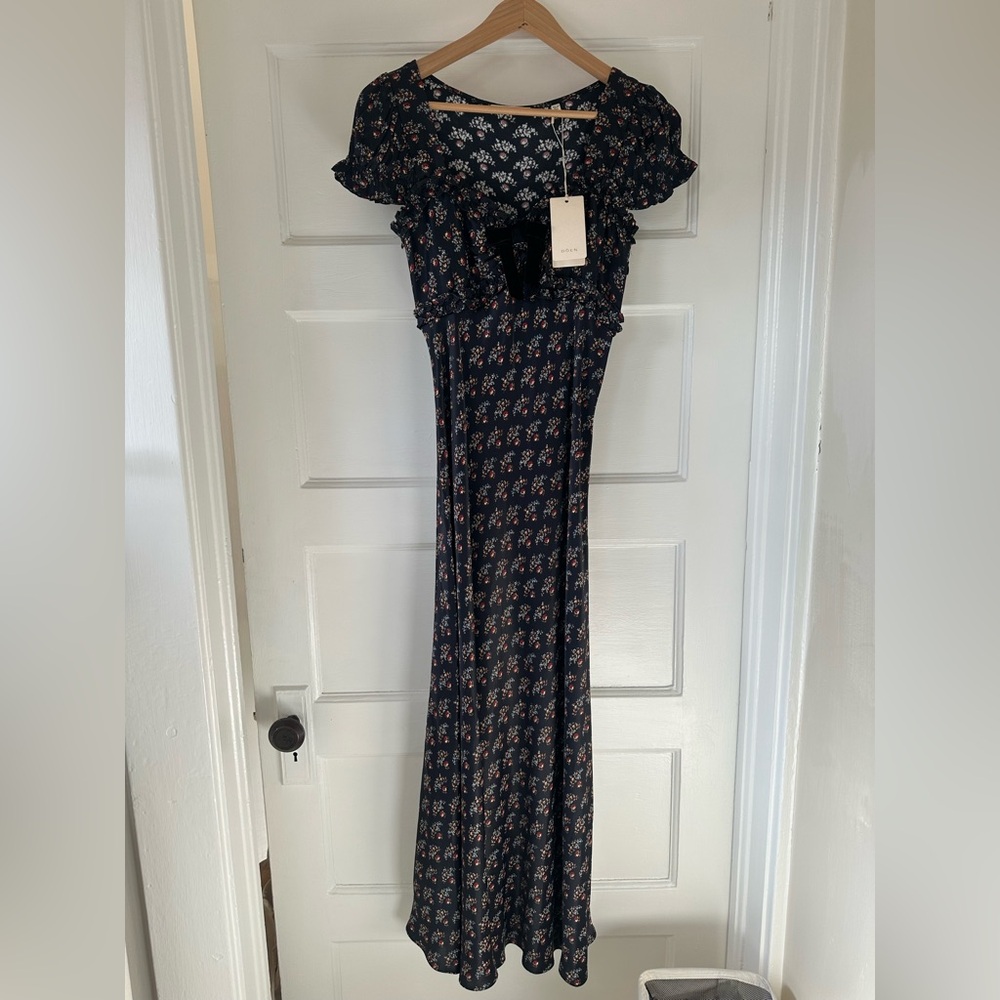 DOEN Marybell dress in Delphinium floral XS NWT - Picture 2 of 8